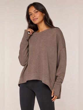 RBX Sunrise French Terry Sweatshirt | Brown | NWT | Size Large